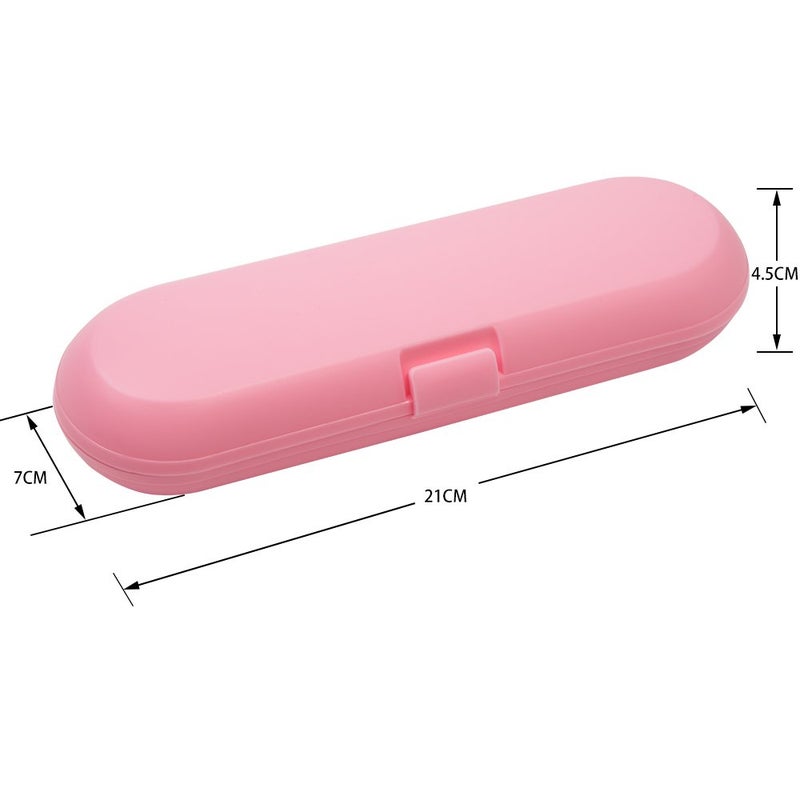 Nincha Plastic Electric Toothbrush Travel Case for Oral-B Pro Series, Pink - Image 2
